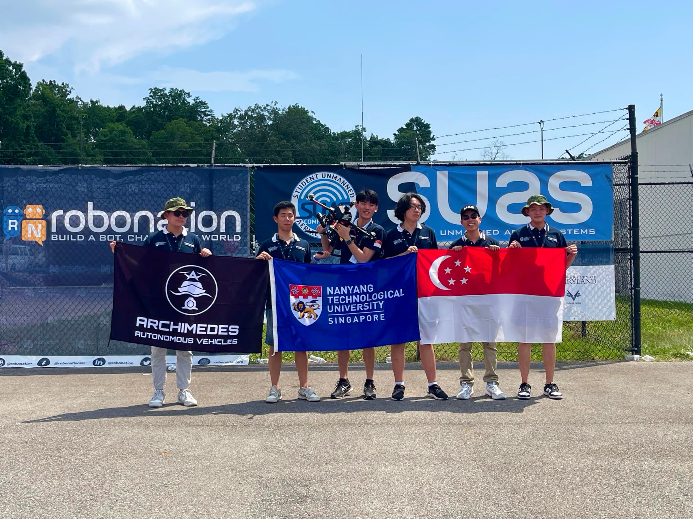 Team at SUAS 2025, Maryland, USA