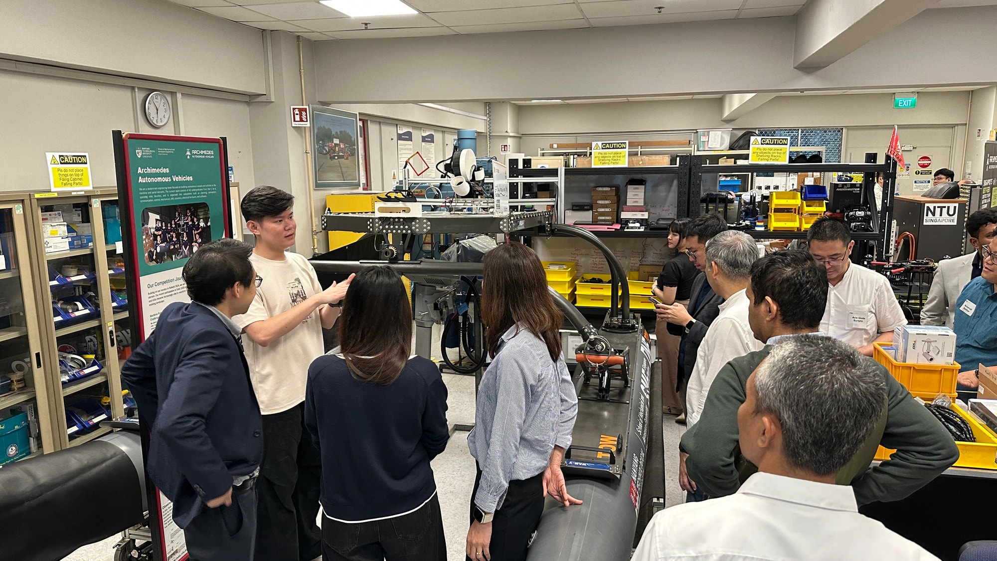Nanyang Business School Visits AAV