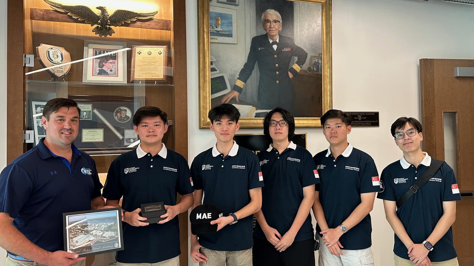 Visit to the U.S. Naval Academy