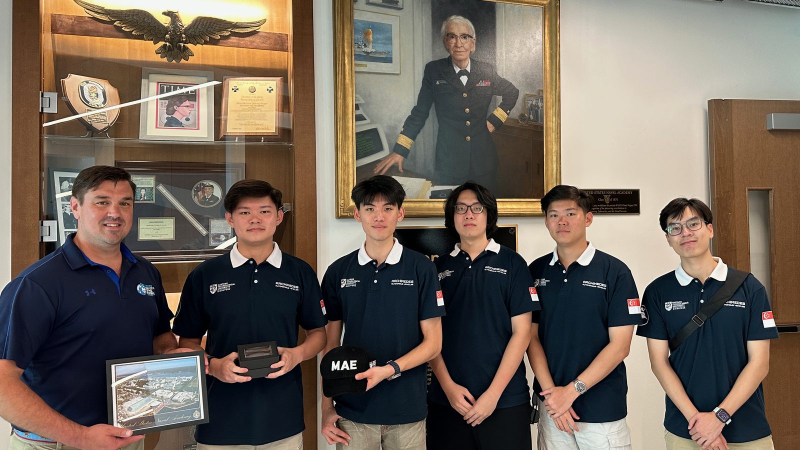 Visit to the U.S. Naval Academy